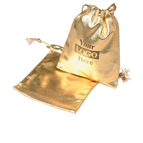 Gold Metallic Pouches