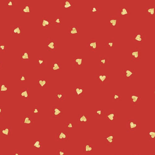 Jillson Gold Red Hearts
