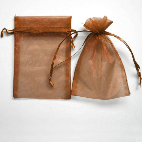 Organza Pouches Copper