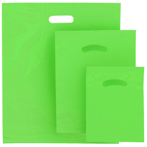 POLY MERCH. BAG LIME GREEN